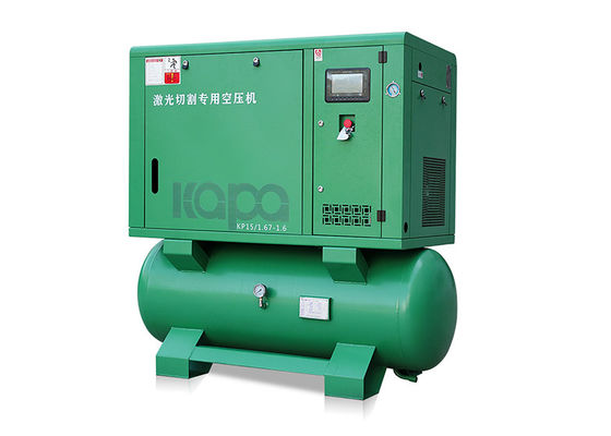 Hot Sale 22 KW/30 HP 16bar 2.47m3/min 4 in 1 Screw Air Compressor With Refrigerated dryer , 500L air tank , and air filter