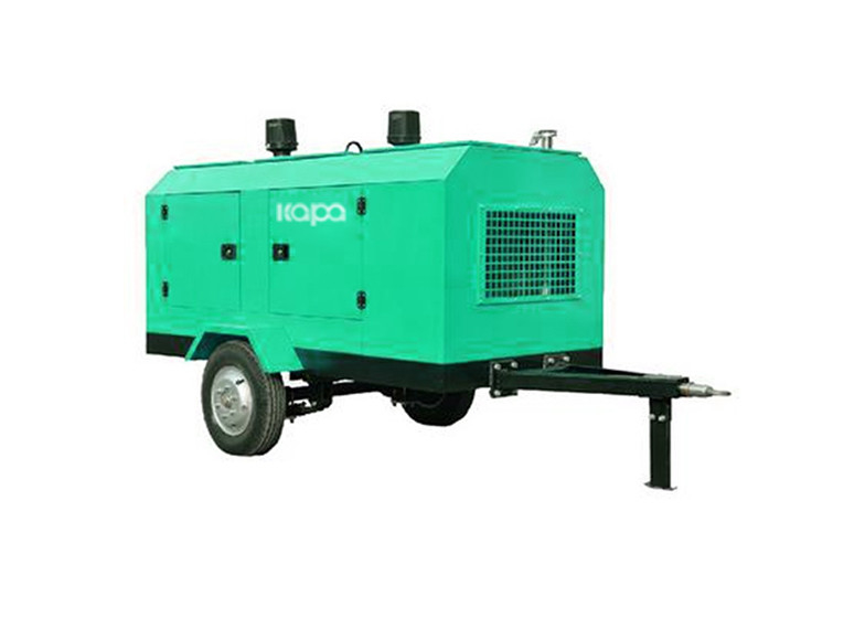 12m3/Min 145Psi Diesel Driven Air Compressor With Drill Rig