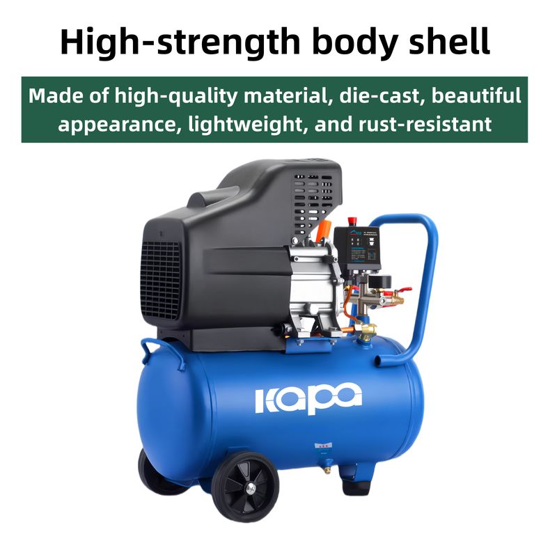 China Supplier 200L/min 2HP Portable Air Compressor Small Silent Air Compressor